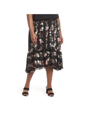 Sejour Ruffle Skirt (Plus Size)